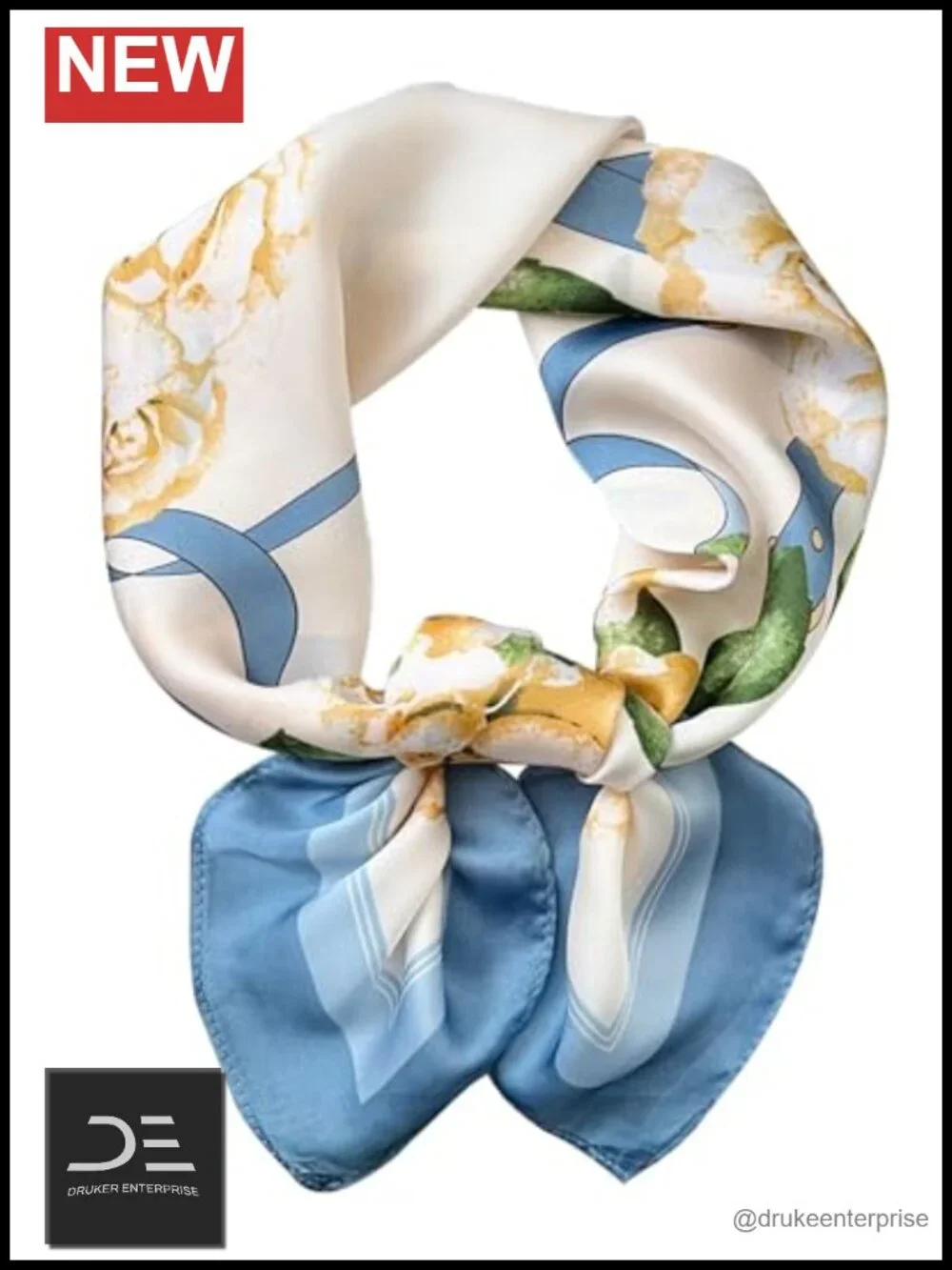 Satin Bandanas Head Scarf for Women Lightweight Fashion Wrap Hair Scarf
